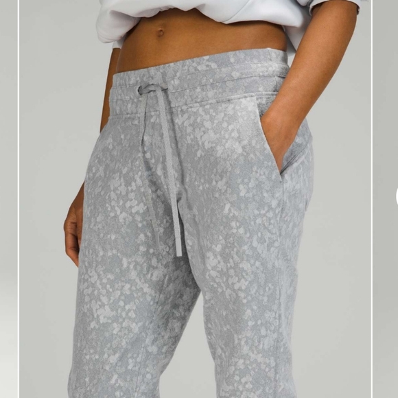 Lululemon Ready To Rulu High Rise Joggers Size 4 Grey Speckle Jacquard - Picture 2 of 14